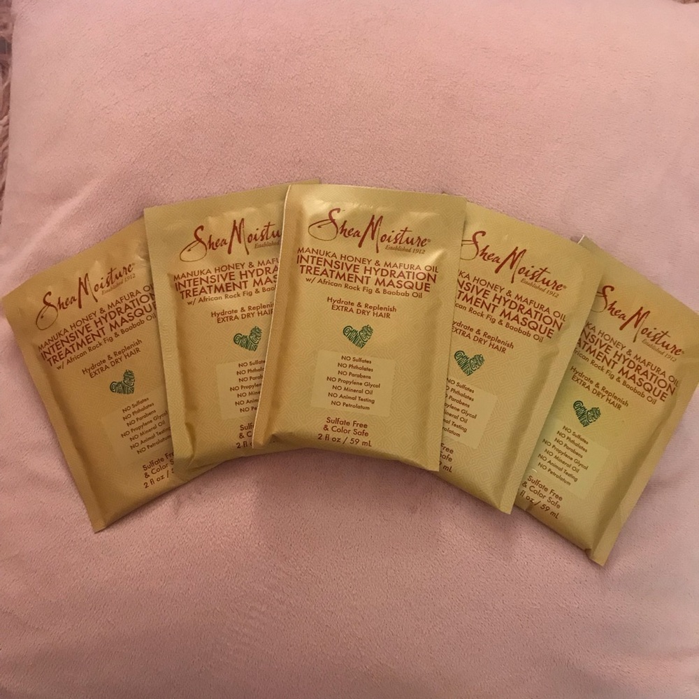 Shea moisture hair mask bundle